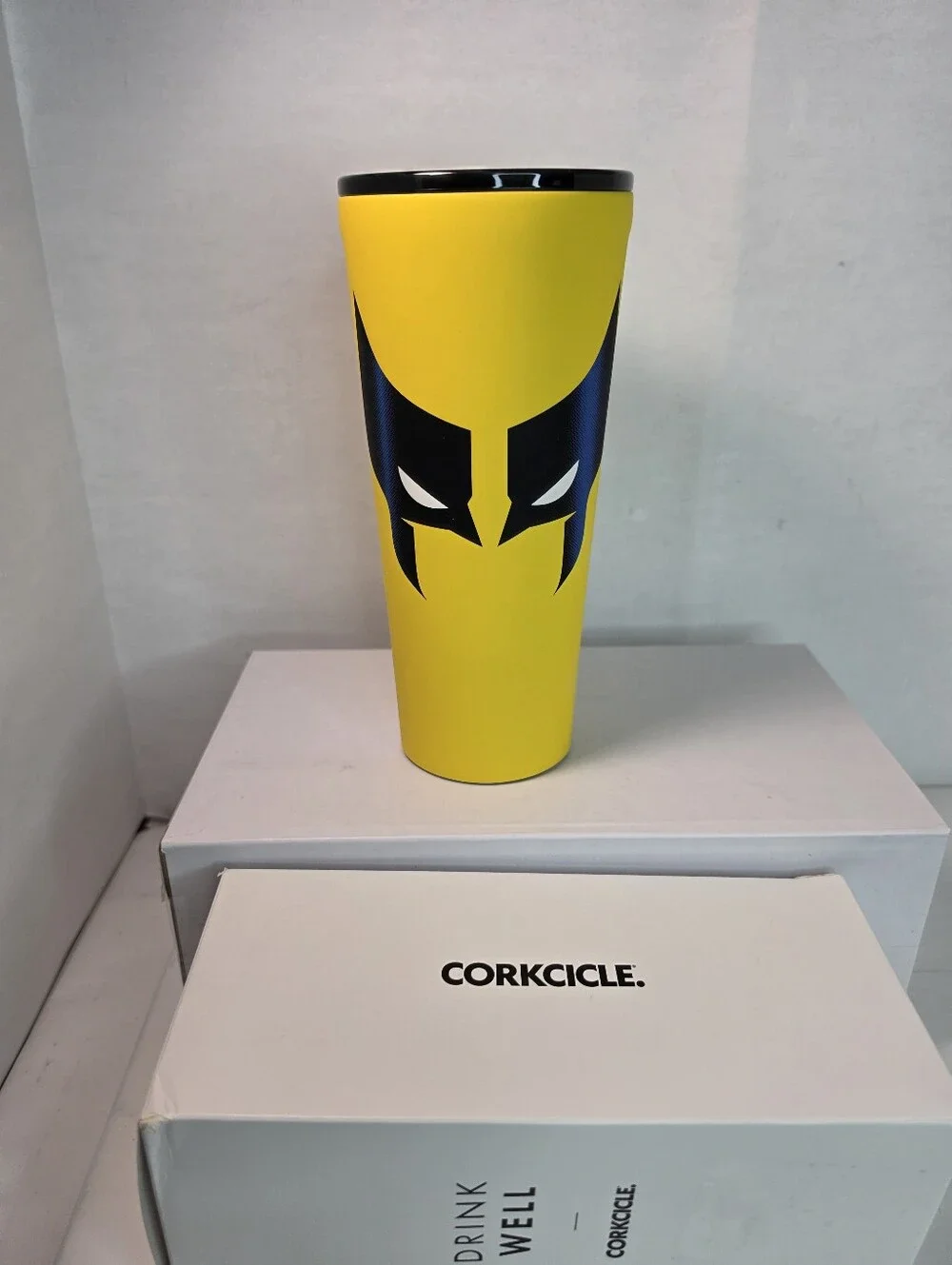 Corkcicle X-Men  Marvel Wolverine Insulated Tumbler w/Lid, 24 oz, NWT